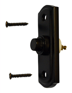 3 Inch Colonial Door Bell (Oil Rubbed Bronze Finish)