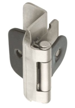 Amerock 1/2 Inch Double Demountable Hinge (Satin Nickel Finish)