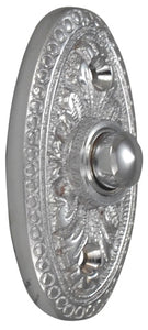 Avalon Style Door Bell Push Button (Polished Chrome Finish)