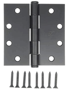 Load image into Gallery viewer, 5 Inch by 5 Inch Butt Hinge (Forged Black Iron)