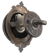 Load image into Gallery viewer, Copper Mountain Oil Rubbed Bronze Eastlake Mechanical Twist Doorbell