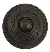 Load image into Gallery viewer, Bronze Doorbell Eastlake Style 2 7/8 Inch (Oil Rubbed Bronze Finish)