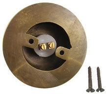 Load image into Gallery viewer, Eastlake Door Bell Button in Antique Brass (Antique Brass Finish)