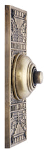 Load image into Gallery viewer, Solid Brass Eastlake Style Door Bell (Antique Brass Finish)