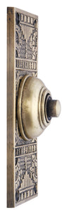 Solid Brass Eastlake Style Door Bell (Antique Brass Finish)