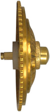 Load image into Gallery viewer, Sunburst Style Door Bell Push Button (Polished Brass Finish)