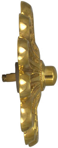 Maltesia Style Door Bell Push Button (Polished Brass Finish)
