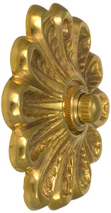 Maltesia Style Door Bell Push Button (Polished Brass Finish)