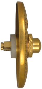 Brass Doorbell Push Button Avalon Style (Polished Brass Finish)