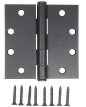 Load image into Gallery viewer, 5 Inch by 5 Inch Butt Hinge (Forged Black Iron)
